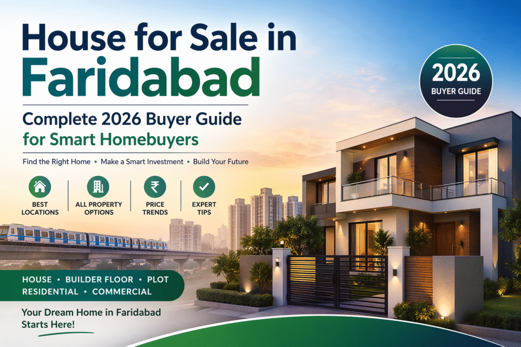 2BHK 3BHK Homes, Builder Floors and Plots in Greater Faridabad 2026