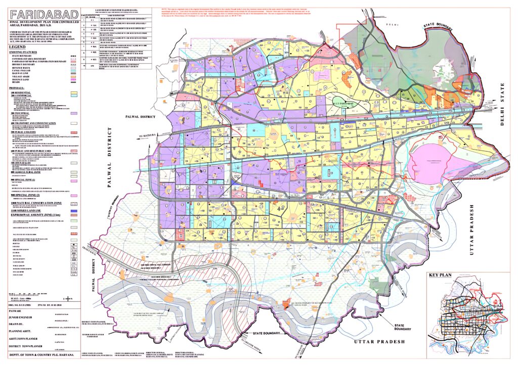 Amolik Aster Wood master map Greater Faridabad