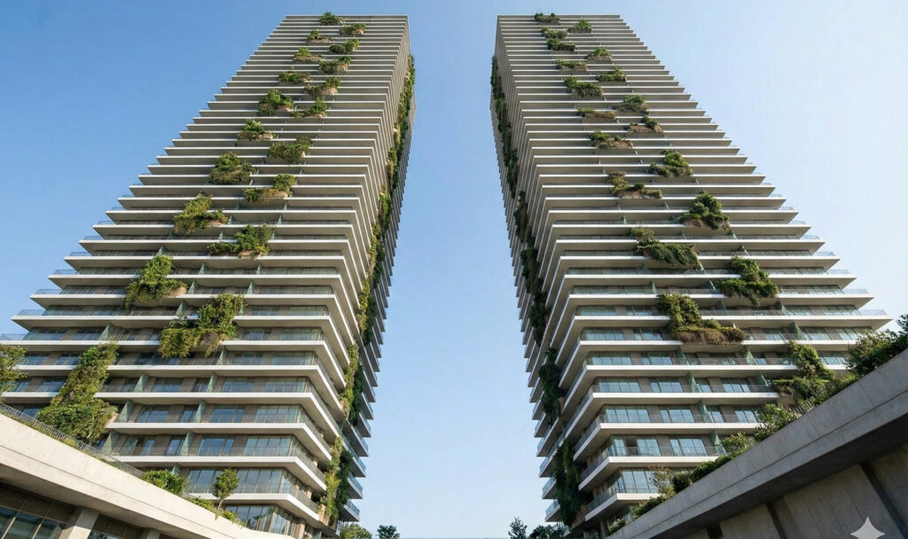 BPTP Sky Nest Floor Plan 3 BHK and 4 BHK Layout