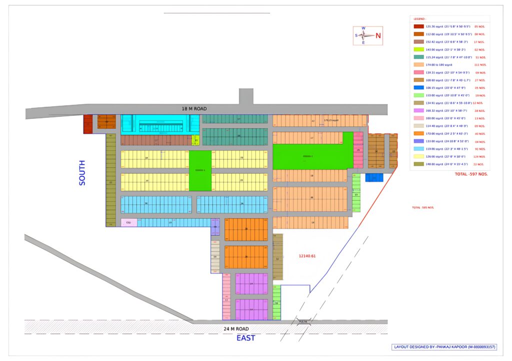 Amolik Aster Wood site plan layout Sector 98 Faridabad